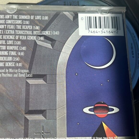 Agents of Fortune by Blue Öyster Cult (CD, Columbia) - Picture 3 of 4